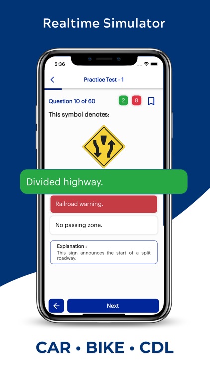 Maine DMV Permit Practice