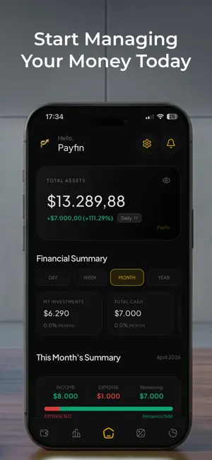 Payfin: Portfolio Tracker screenshot 1