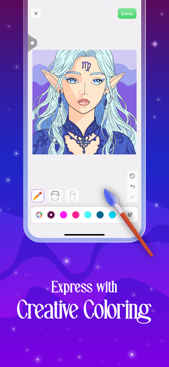 Fantasy Coloring Book Artasy