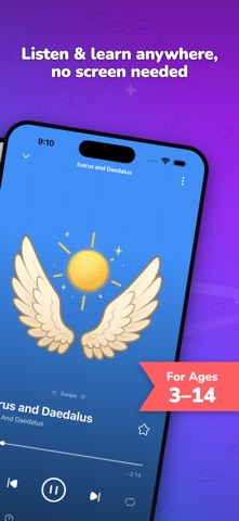 Storypie: Audio Learning iPhone screenshot