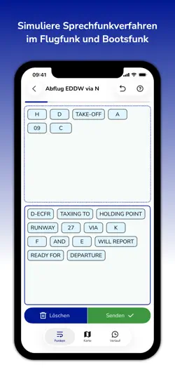 Screenshot von FunkTraining2Go auf dem iPhone 2
