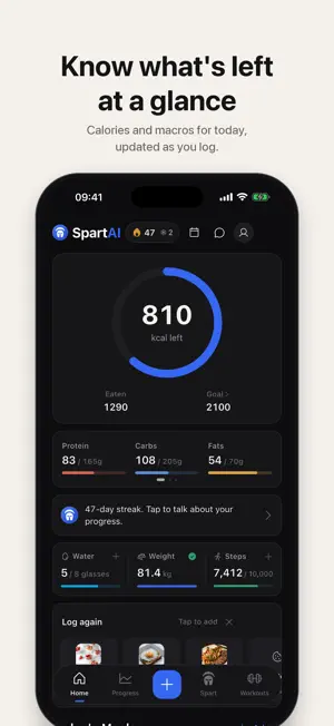SpartAI - AI Calorie Counter screenshot 4