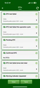 MotorData OBD ELM car scanner screenshot #6 for iPhone