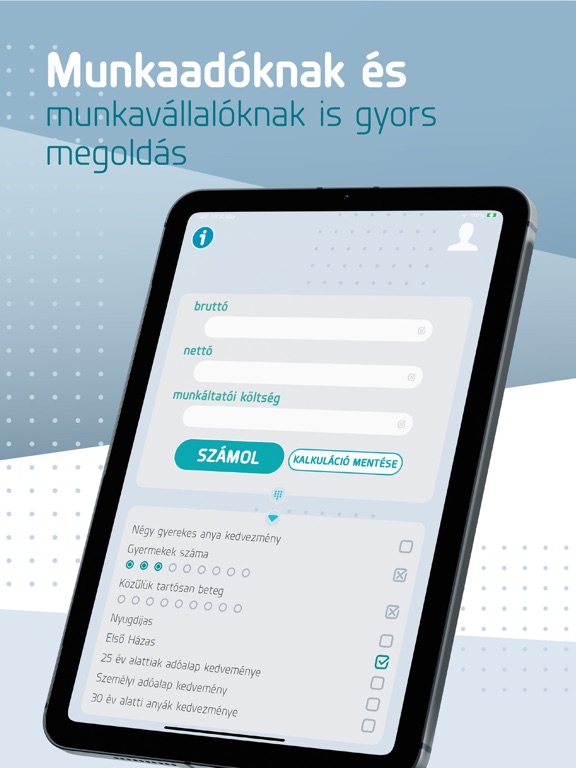 Screenshot #6 pour Bérkalkulátor+