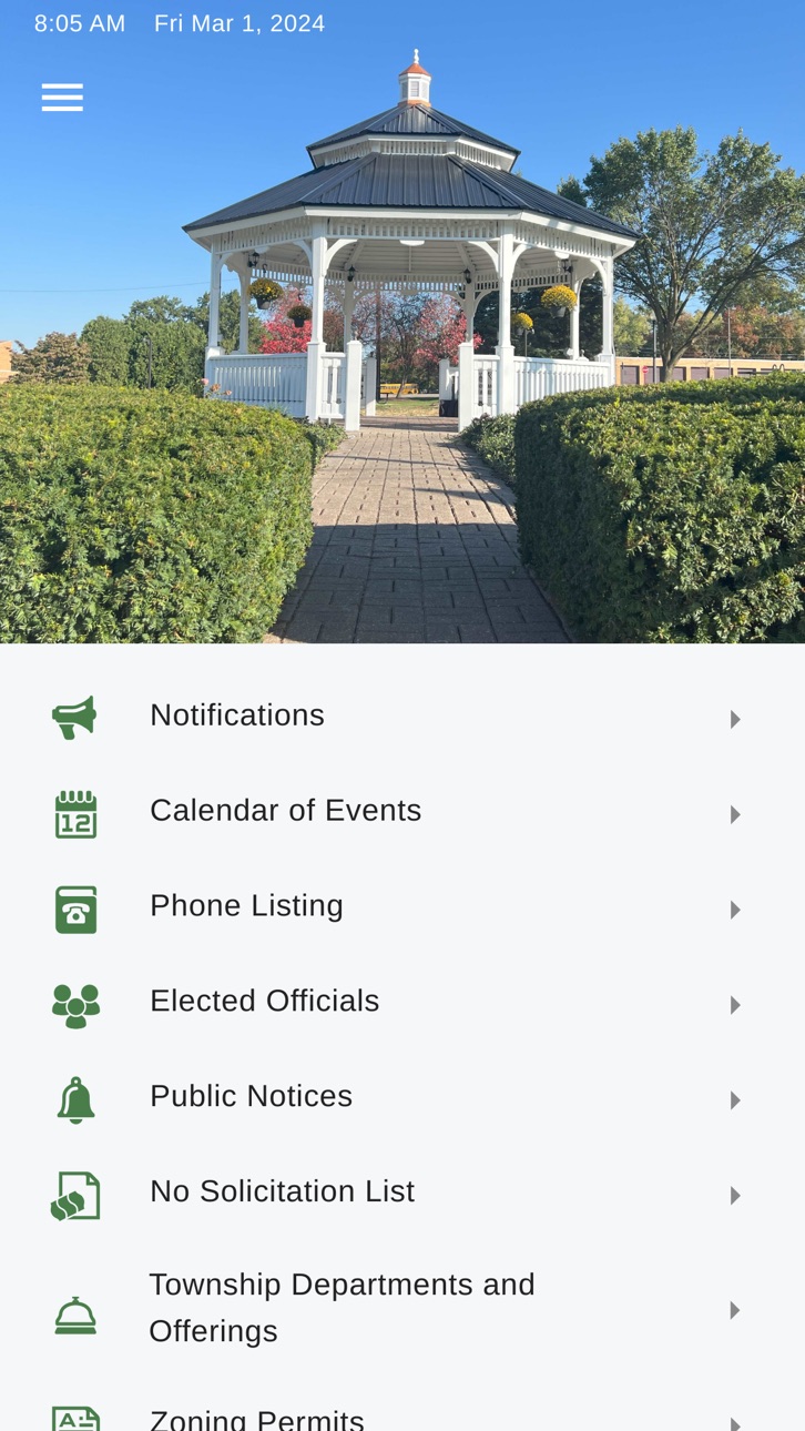 iPhone screenshot