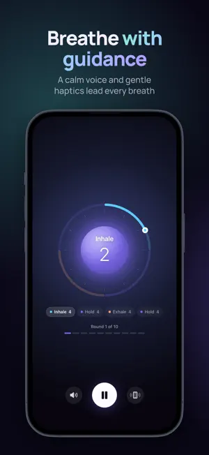 Hale — Breathing for Anxiety screenshot 1