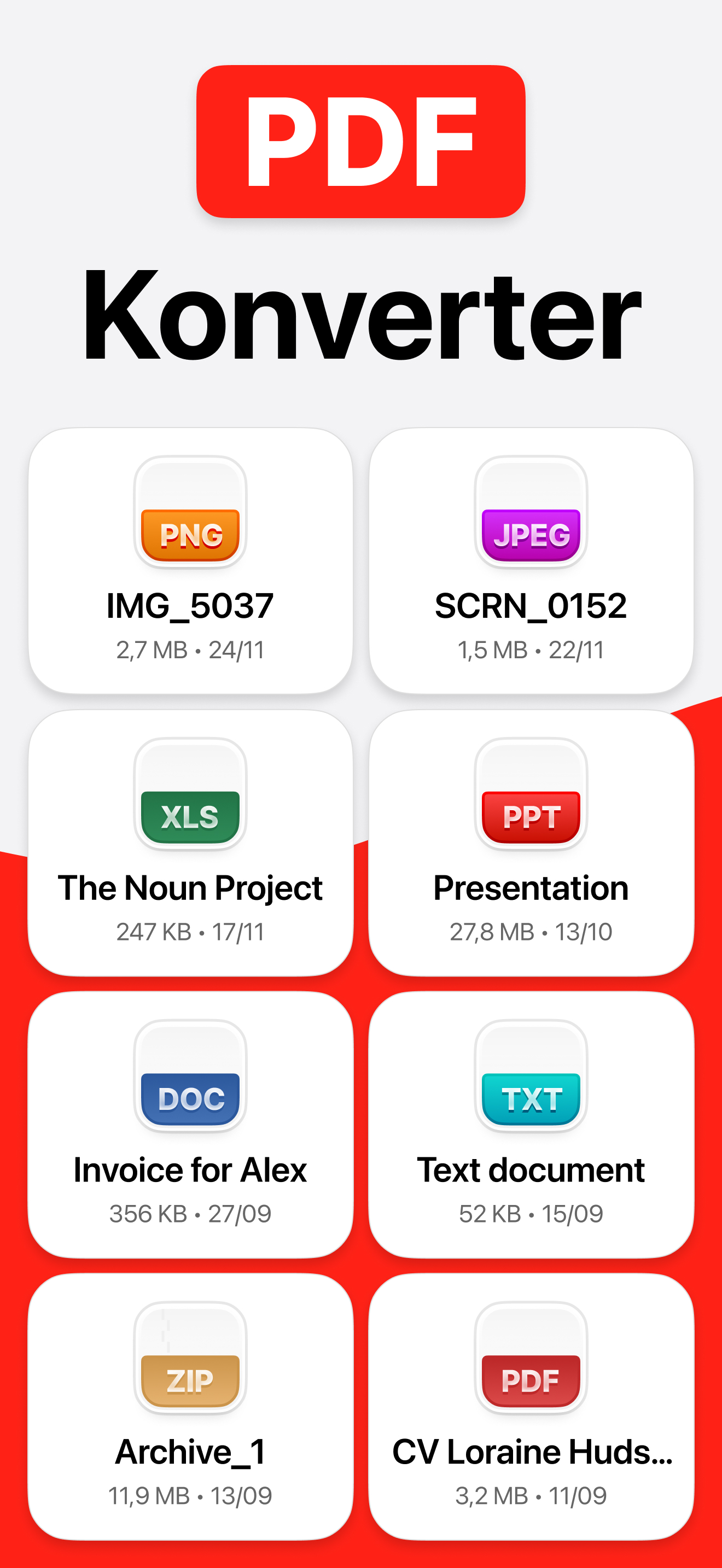 PDF Converter・Convert, Scanner