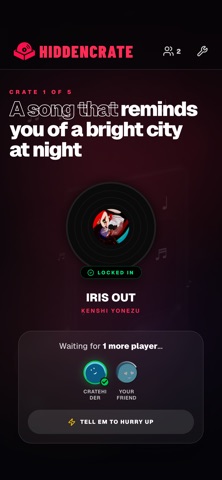 HiddenCrate: Music Party Game iPhone screenshot
