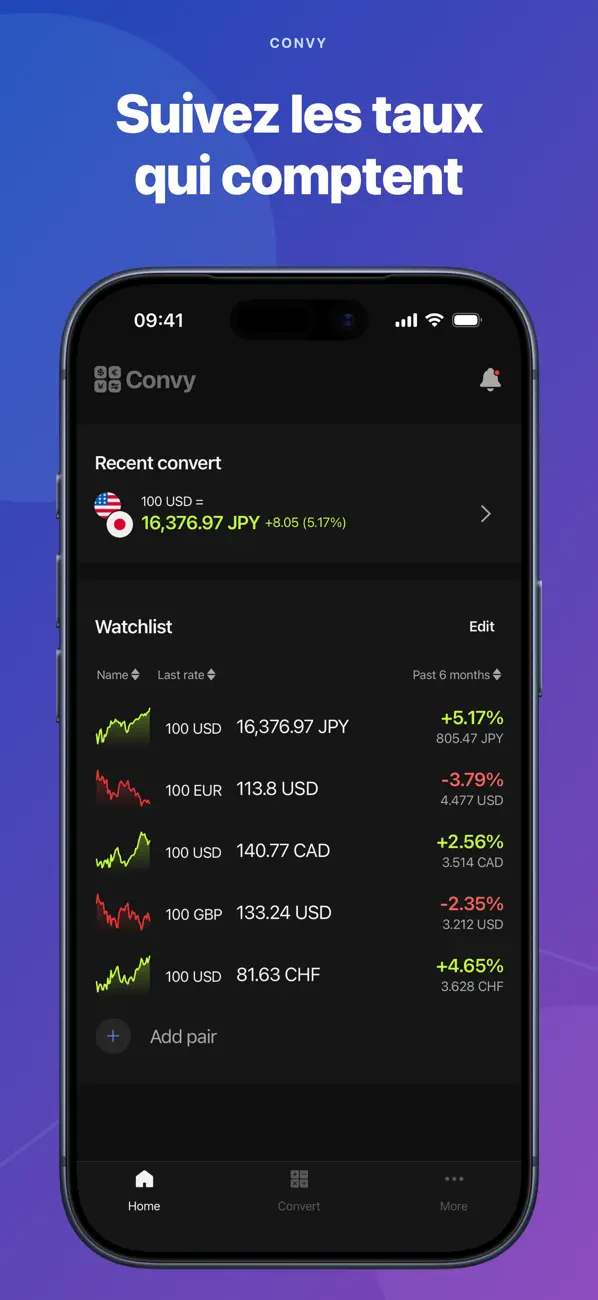 Screenshot #3 pour Convertisseur de devises Convy