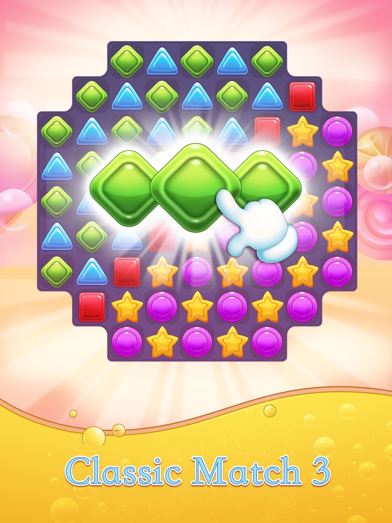 Match 3 Game :Pop Candy Puzzle official gameplay screenshot 2
