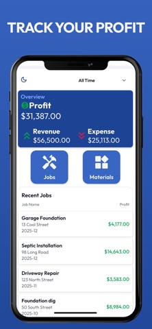 ProList: Job Profit Tracker screenshot 2
