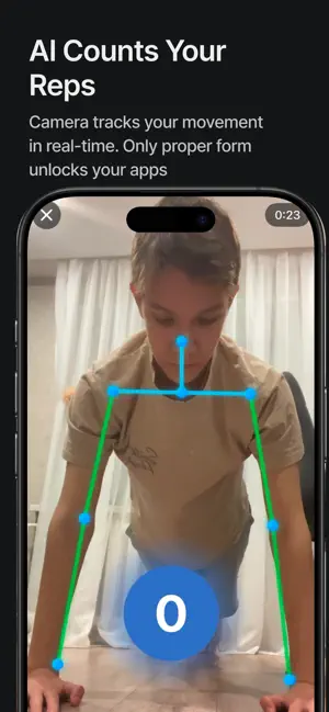 Kinetic: Push-Ups to Unlock screenshot 3