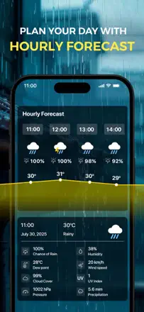 Weather forecast & NOAA Radar: Screenshot 3 von 9