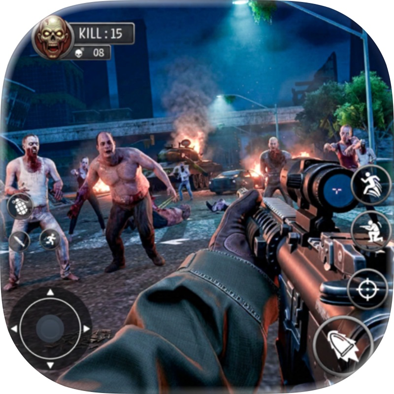 Dead Roads: Zombie Warfare screenshot 1