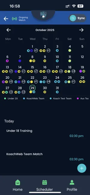 KoachRugby screenshot 2