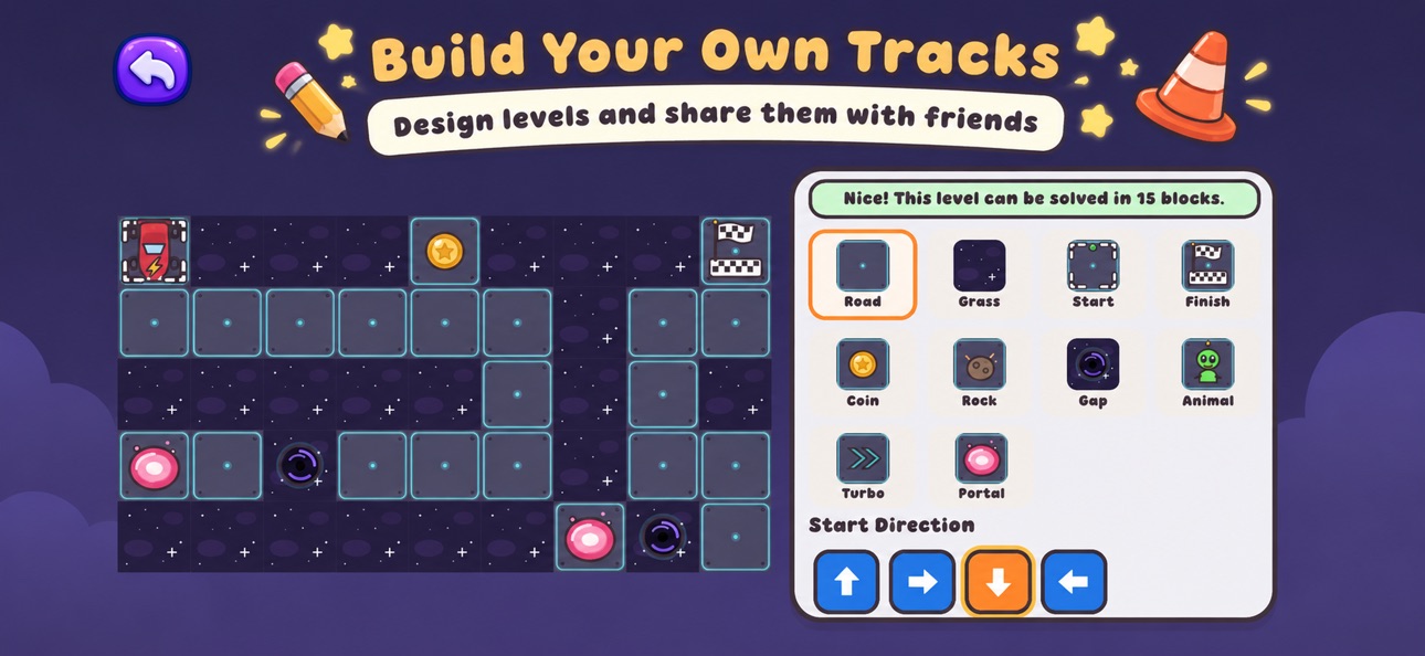 Screenshot 5 of Momoracer: Kids Coding Blocks