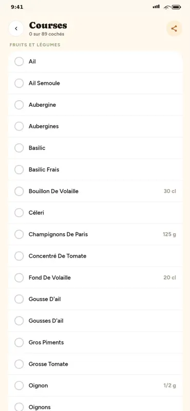 Zeste - Carnet de recette screenshot 4 of 5