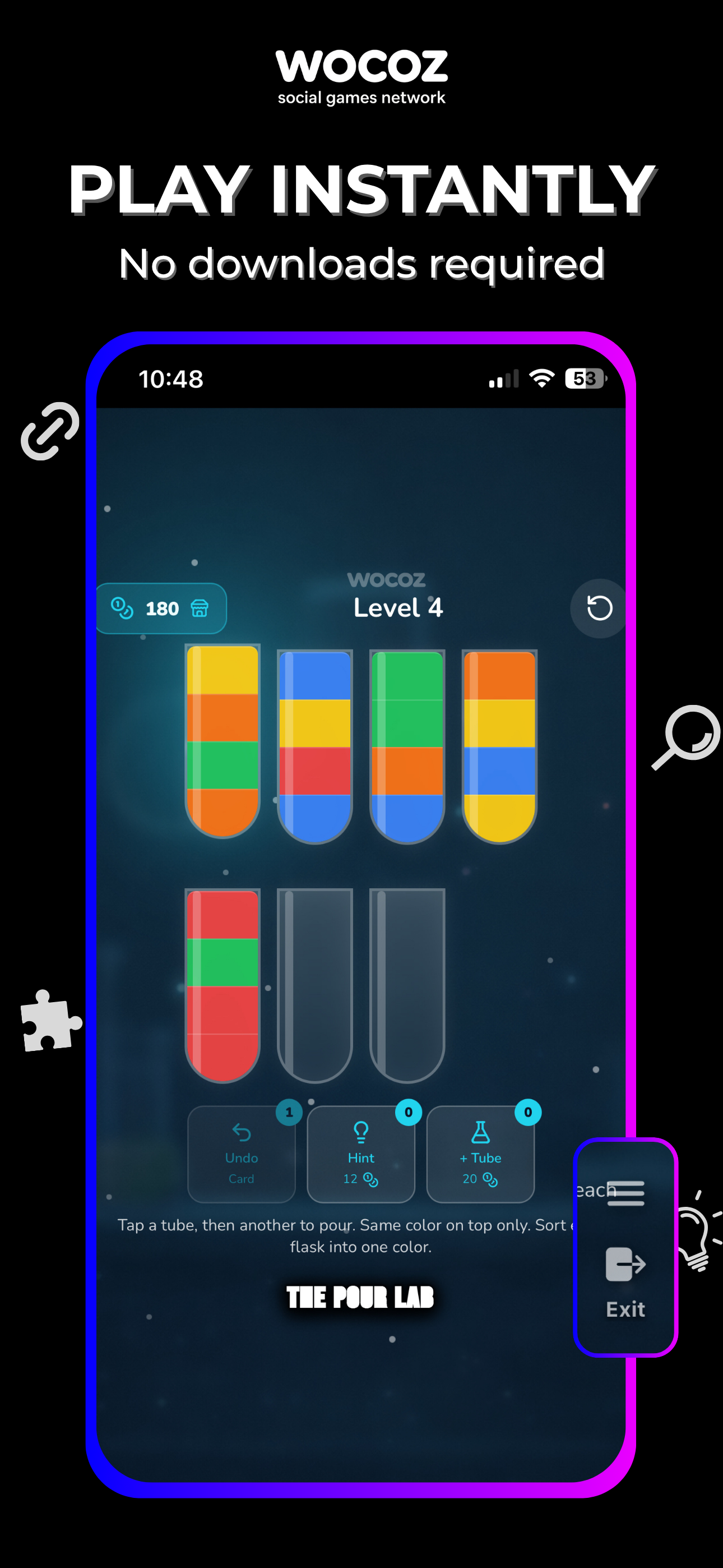 WOCOZ: Social Games Network screenshot 7