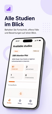 Behavior Rating screenshot