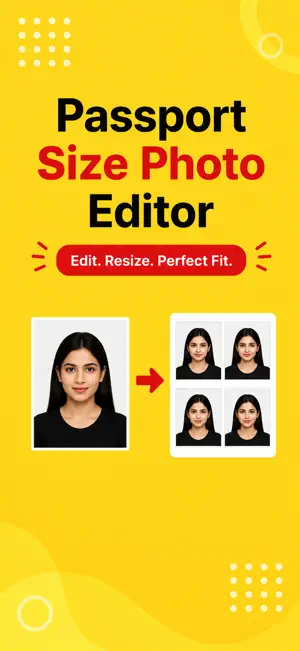 Passport Size Photo Editor screenshot 1