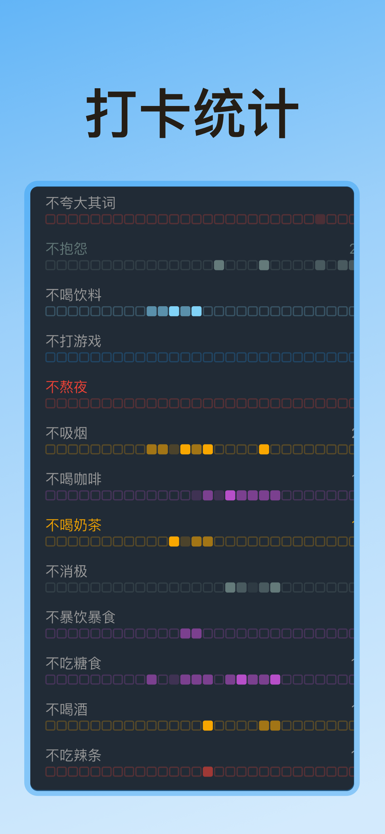 不不不-综合戒断打卡自我提升