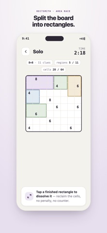 Rectsmith: Area Race screenshot 1
