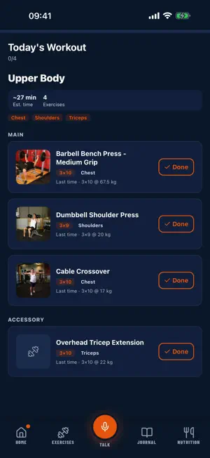 GymVox: AI Voice Trainer screenshot 4