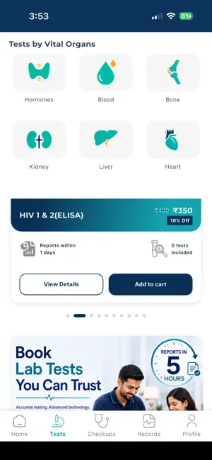 Novus Health Labs screenshot 2