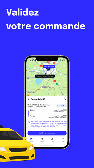 Taxi Nantes Screenshot