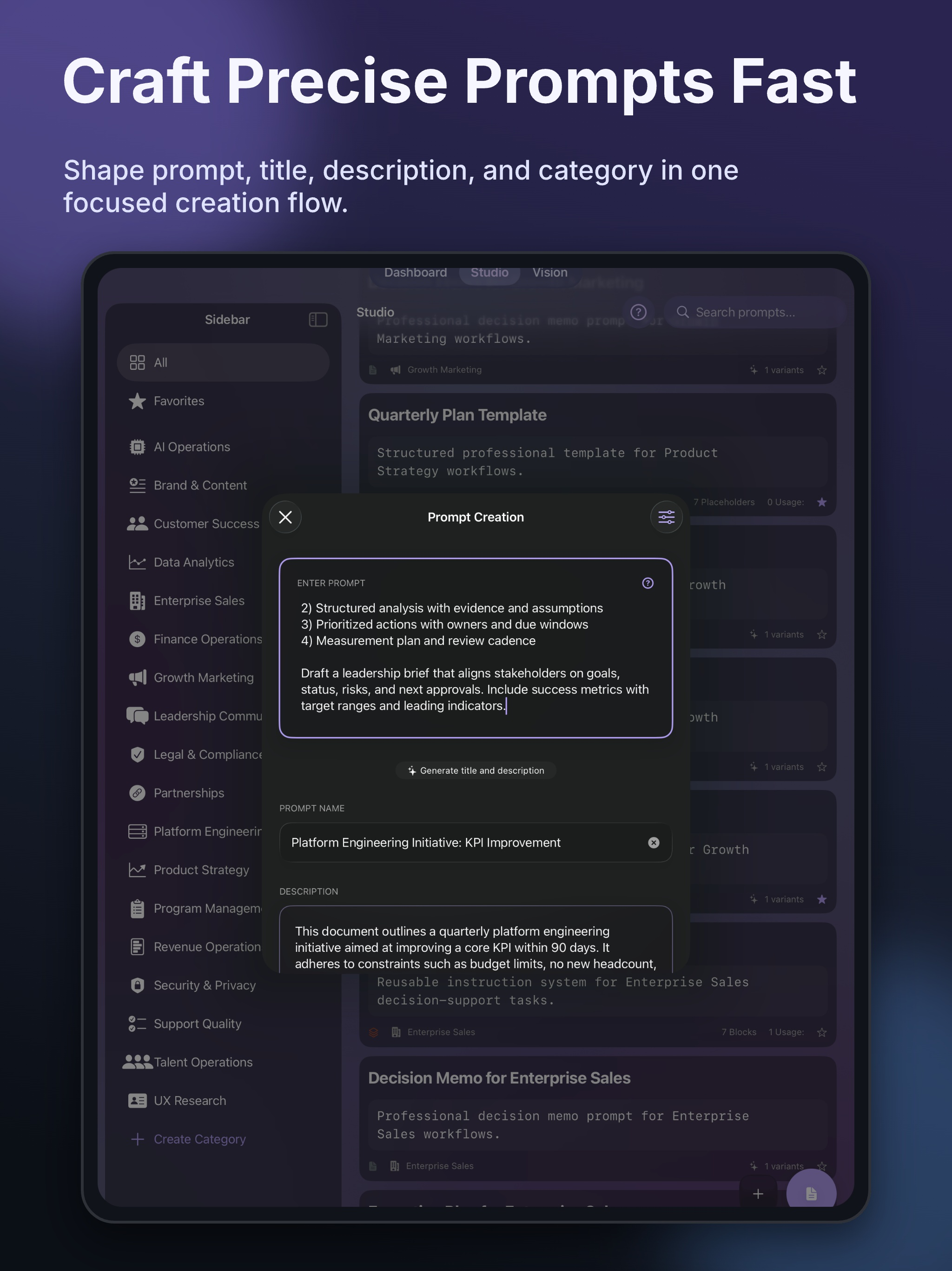 Prompts Studio screenshot 11