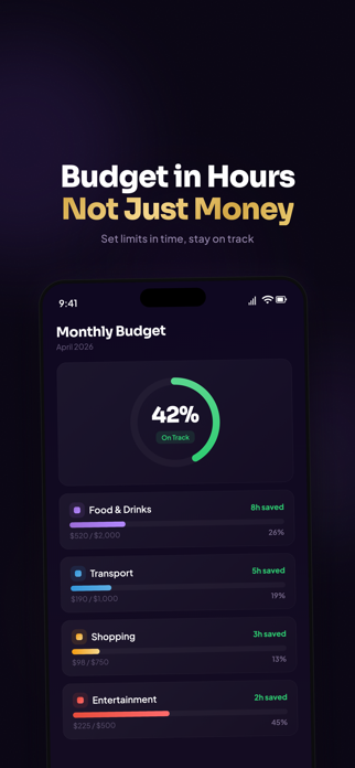 HourSpend: Time Budget Tracker Screenshot 5 of 10