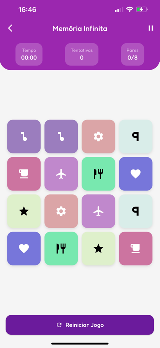 Infinite Memory Game Screenshot 1 of 6