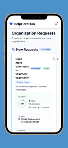 HelpHereHub Screenshot 2 of 5