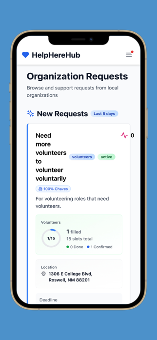 HelpHereHub Screenshot 2 of 5