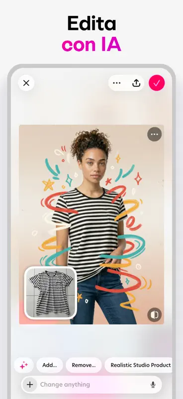 Bazaart: Editor de Fotos IA screenshot 3 of 10