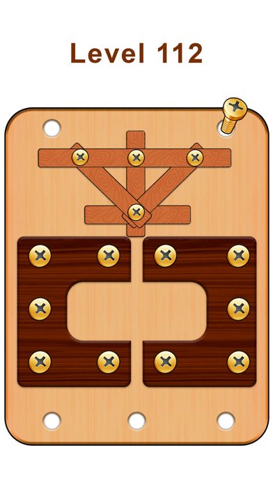 Wood Nuts & Bolts:Screw Puzzle Screenshot