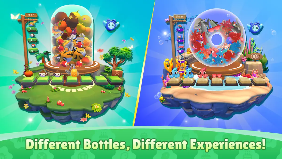 Bottle Quest: 3D Match Game screenshot 6