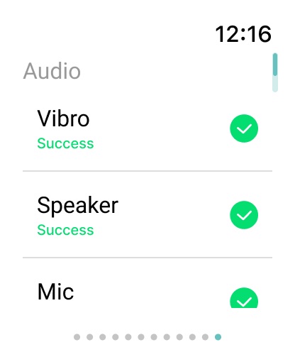 Apple Watch screenshot