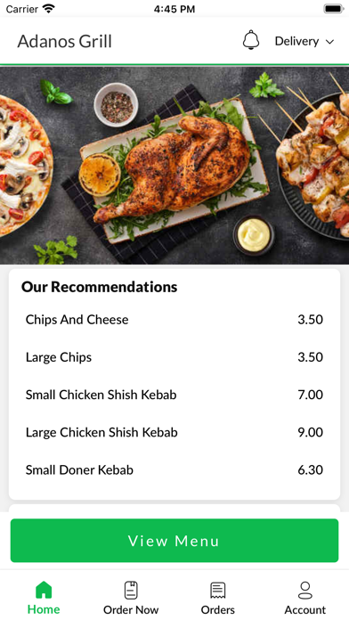 Adanos Grill Screenshot