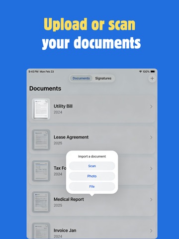 App screenshot