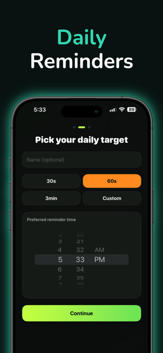 ColdStreak: Shower Tracker Screenshot 4 of 5