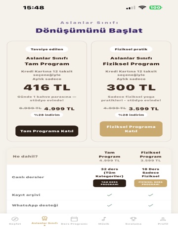 Aslanlar Sınıfı iPad screenshot