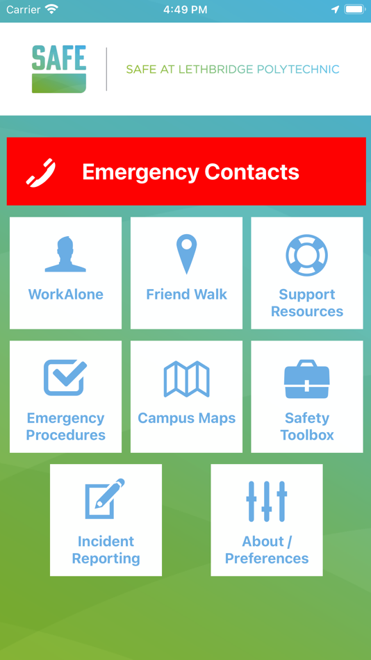 #4. SAFE at Lethbridge Polytechnic (iOS) 게시자: Lethbridge College