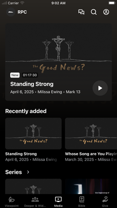 Redwood Park Church Screenshot