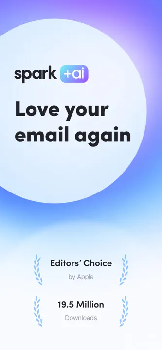 Spark Mailのスクリーンショット（1/10）