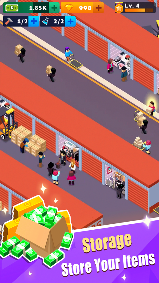 #3. Storage Empire-Idle Tycoon (iOS) 来自: 高科 侯