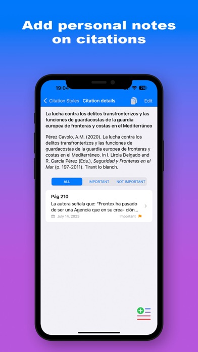 Citation Styles: Generator Screenshot