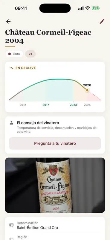 Caviste: Wine Cellar & Scan screenshot 6 of 7