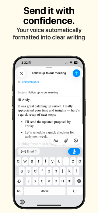 utter - Dictation, Voice Notes Screenshot 4 of 10