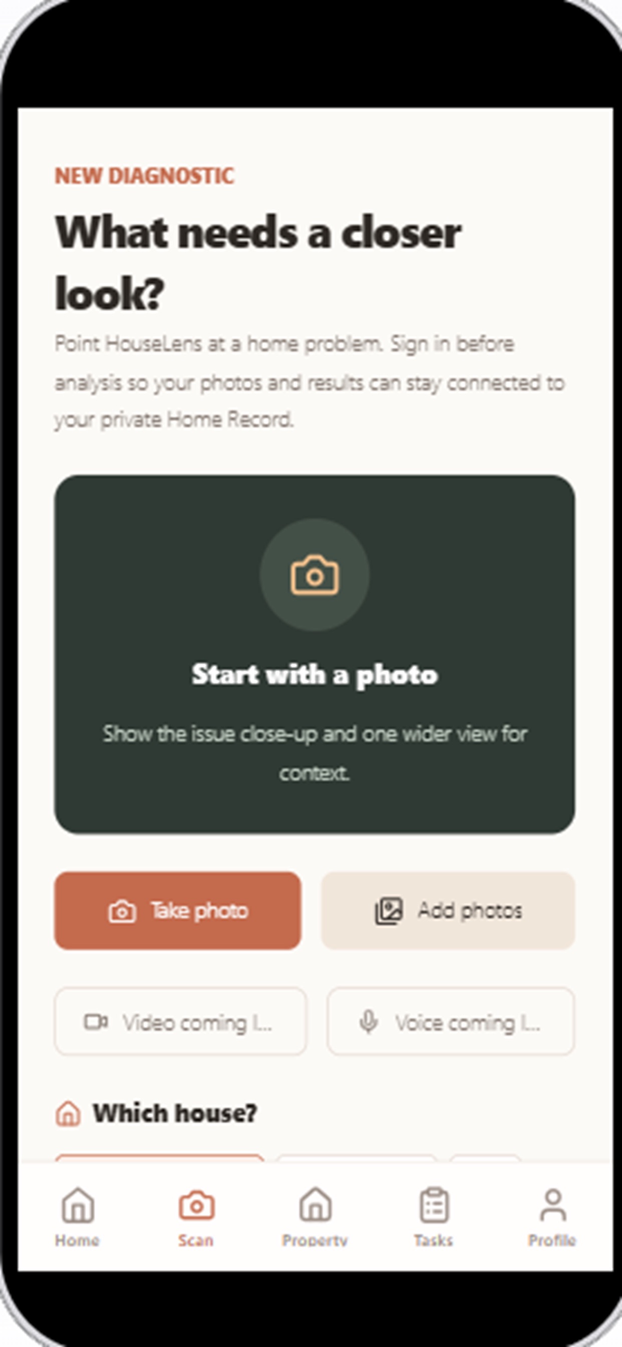 Screenshot 1 of HouseLens AI